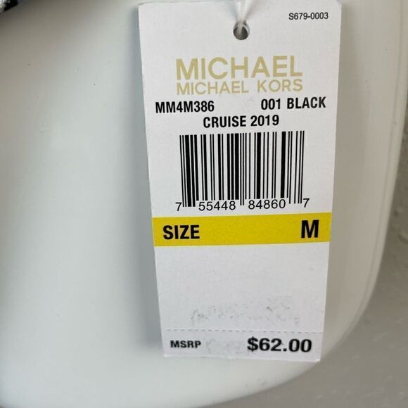 MICHAEL Michael Kors Metallic Silver and Black Bikini Sizes S or M - Picture 7 of 8